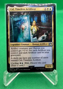 CID, TIMELESS ARTIFICER #411 FFVI - Final Fantasy MTG Magic: the Gathering - Image 1