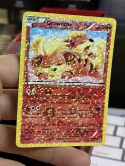 Growlithe RC4/RC25 Legendary Treasures 2013 Radiant Collection PokÃ©mon Card TCG - Image 3
