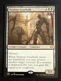1x Noxious Gearhulk (148) Commander 2021 LP MTG Magic the Gathering x1 MKE - Image 1