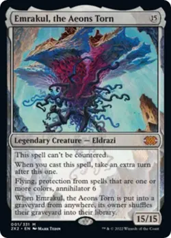 MTG English Emrakul, the Aeons Torn NM Normal Double Masters 2022 - Image 1