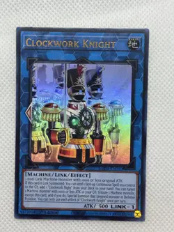 Clockwork Knight YuGiOh Supreme Darkness Ultra Rare Holo SUDA-EN050 NM/NM+ - Image 1