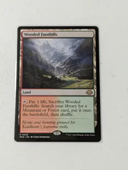 MTG Wooded Foothills - Modern Horizons 3 NM - Image 1