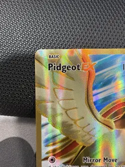 PokÃ©mon TCG XY Evolutions Pidgeot EX 104/108 Full-Art Ultra Rare Holo Card - Image 2