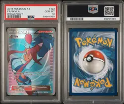 Pokemon Skyla 122/122 PSA 10 Gem Mint XY Breakpoint Full Art Trainer 2016 - Image 3