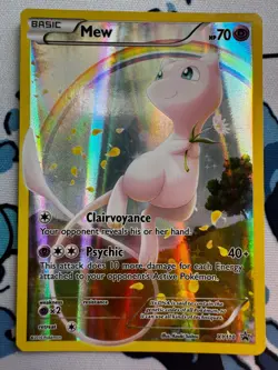 2016 Pokemon Mythical Collection Mew Full Art XY110 Promo MP - Image 1