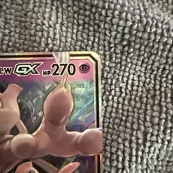 Pokemon TCG Mewtwo & Mew GX 71/236 Sm-Unified Minds Tag Team Holo NM - Image 4