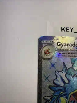 PokÃ©mon Gyarados EX TCG Scarlet & Violet Base Set Holo Ultra Rare Card 225/198 - Image 5