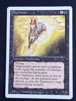 1x  Nightmare Core Set 3rd Revised Edition MP MTG Magic the Gatheirng x1 MKE - Image 1