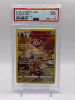 PSA 9 Miltank GG24/GG70 Crown Zenith: Galarian Gallery Pokemon Card - Image 1