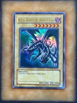 Yugioh Red-Eyes B. Dragon RP01-EN011 Ultra Rare 2024 Print LP - Image 1