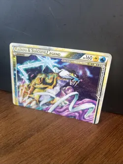 PokÃ©mon TCG Raikou Suicune Legend Top 92/95 Unleashed Holo Card LP/MP Condition - Image 1