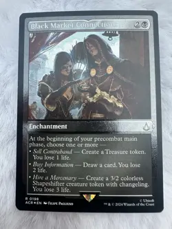 MTG - Black Market Connections (Foil Etched) - ACR 0198 - Assassin's Creed - Image 1
