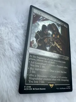 MTG - Black Market Connections (Foil Etched) - ACR 0198 - Assassin's Creed - Image 2
