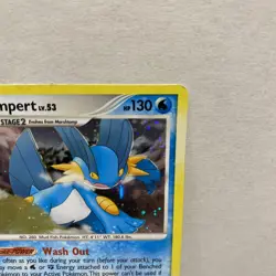 Swampert Level 53 9/106 Great Encounters Holo Rare Pokemon TGC  - Image 4