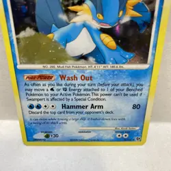 Swampert Level 53 9/106 Great Encounters Holo Rare Pokemon TGC  - Image 5