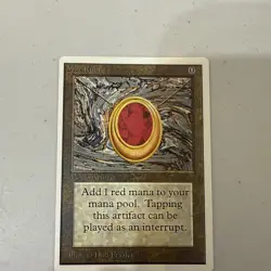 Magic the Gathering MTG Mox Ruby Unlimited Card - Image 1