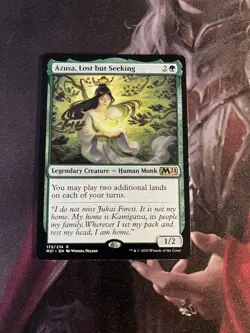 MtG Azusa, Lost But Seeking - NM - Core Set 2021 M21 - Image 1