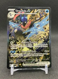 Greninja EX 132 Black Star Promo Special Illustration Rare PokÃ©mon Card SV Era - Image 1