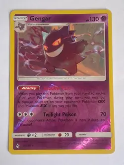 Gengar Reverse Holo 70/214 Unbroken Bonds PokÃ©mon TCG Card Psychic Ghost - Image 1