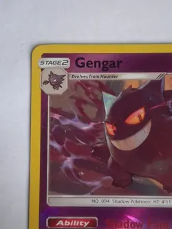 Gengar Reverse Holo 70/214 Unbroken Bonds PokÃ©mon TCG Card Psychic Ghost - Image 5