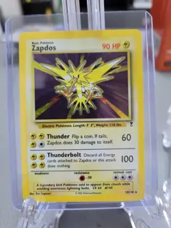 PokÃ©mon TCG Zapdos Holo Rare Card Legendary Collection 19/110 - Image 1