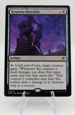MTG Requiem Monolith Edge of Eternities Regular Rare - Image 1