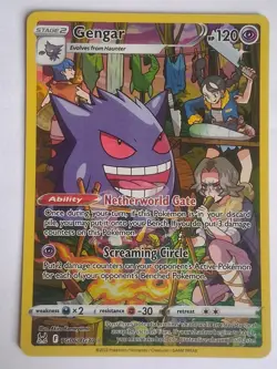 2022 Pokemon GENGAR #TG06/TG30 Lost Origin - Trainer Gallery Holo English TCG - Image 1