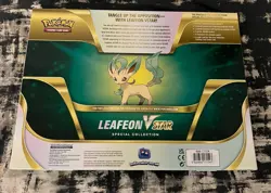 Pokemon Leafeon Vstar Special Collection Box 2022 Evolving Skies Fusion Strike - Image 2