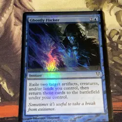 Ghostly Flicker X1 Mtg Avacyn Restored Nm Foil - Image 2