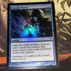 Ghostly Flicker X1 Mtg Avacyn Restored Nm Foil - Image 4