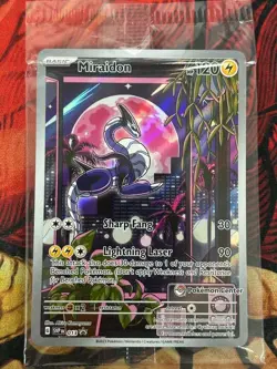 Pokemon TCG Miraidon - 013 (Pokemon Center Exclusive) Stamped Promo Card SEALED - Image 1