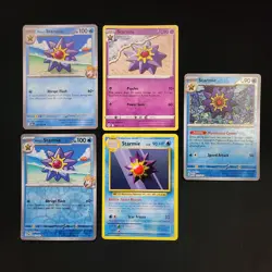 Pokemon Staryu & Starmie x16 Card Lot Bundle - Image 5