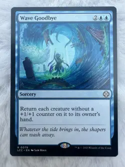 1x Wave Goodbye NM-Mint, English Commander: The Lost Caverns of Ixalan MTG Magic - Image 1