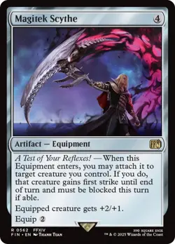 Magitek Scythe [FINAL FANTASY] Magic MTG - Image 1