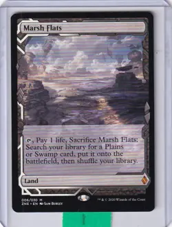 Marsh Flats  * Zendikar Rising Expedition MTG - Image 1