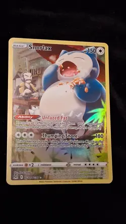 Pokemon Snorlax Trainer Gallery TG10/TG30 Lost Origin Sword & Shield - Image 1