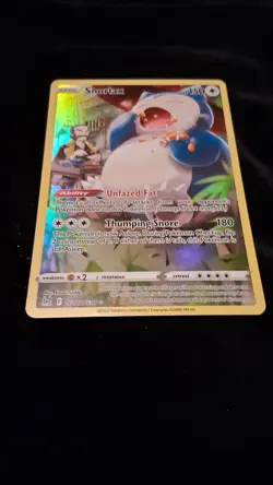 Pokemon Snorlax Trainer Gallery TG10/TG30 Lost Origin Sword & Shield - Image 2