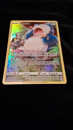 Pokemon Snorlax Trainer Gallery TG10/TG30 Lost Origin Sword & Shield - Image 4