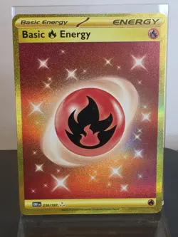 Pokemon Obsidian Flames Basic Fire Energy 230/197 - Image 1