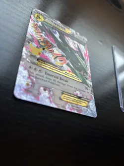 M Rayquaza EX 76/108 Celebrations: Classic Collection Holo Pokemon Mint - Image 2