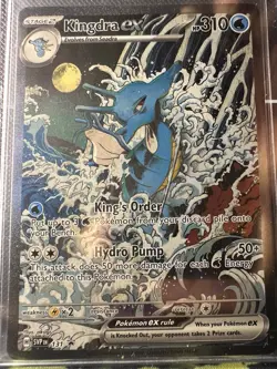 Kingdra ex 131 Sv: Scarlet & Violet Holo - Black Star Promo - TCG Pokemon - NM - Image 1