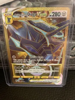 Origin Forme Dialga VSTAR 210/189 Astral Radiance Secret Rare Pokemon Card - Image 1