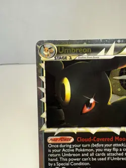 Umbreon (Prime) 86/90 Undaunted Holo Heart Gold Soul Silver Pokemon Card LP - Image 2