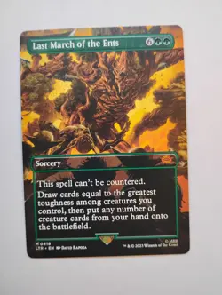 Last March of the Ents MTG Borderless - Image 1