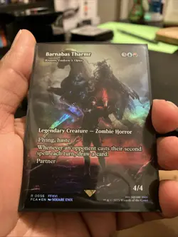 Barnabas Tharmr - Kraum, Ludevic's Opus (Showcase) (Foil) (R) MTG Final Fantasy - Image 1