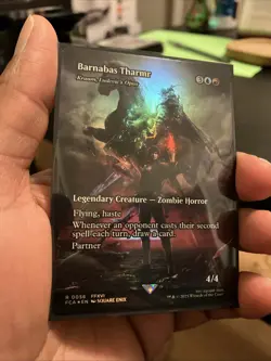 Barnabas Tharmr - Kraum, Ludevic's Opus (Showcase) (Foil) (R) MTG Final Fantasy - Image 2