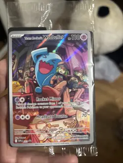 Team Rockets Wobbuffet Promo Card 203 Sealed Destined Rivals - Image 1