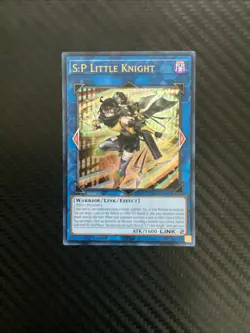 Yugioh S:P Little Knight RA03-EN049 1st Edition Ultra Rare NM  - Image 1