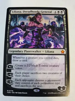 MTG - Liliana, Dreadhorde General - Foundations - Image 1