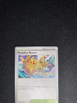 2024 Pokemon Paradise Resort World Championships ENGLISH Promo SVP 150 c1 - Image 3